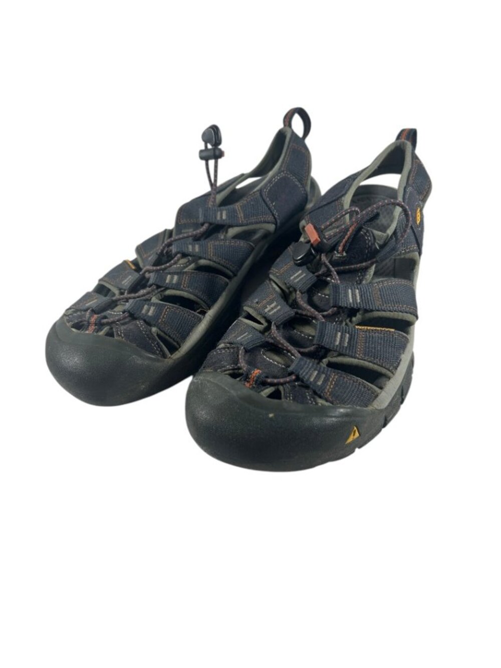 KEEN Newport H2 Waterproof Sport Sandals Water Shoes Navy Orange Outdoor 10.5